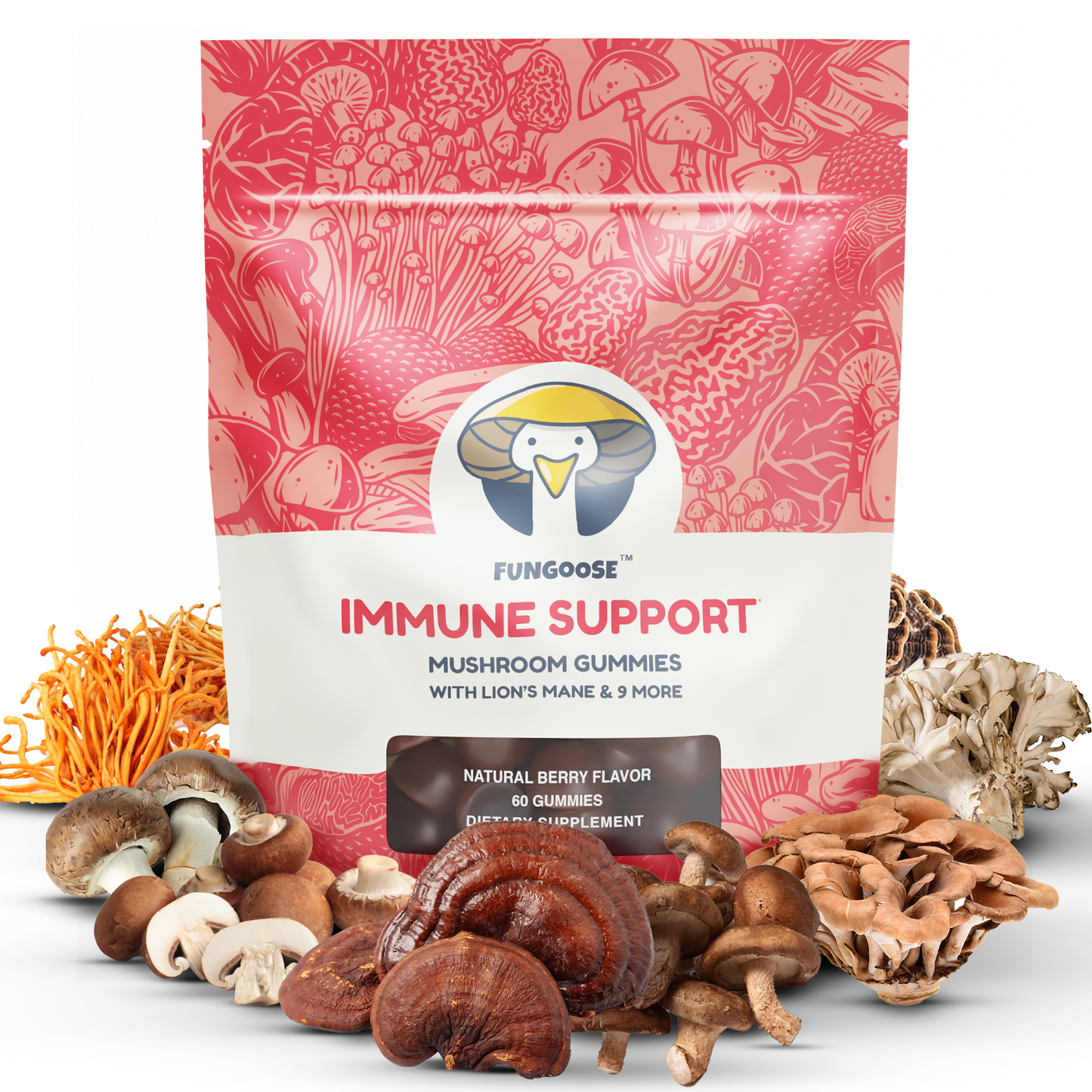 Immunity Mushroom Complex Extract Gummies